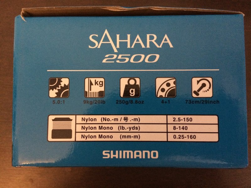 Shimano 17 Sahara 2500 - 2.JPG